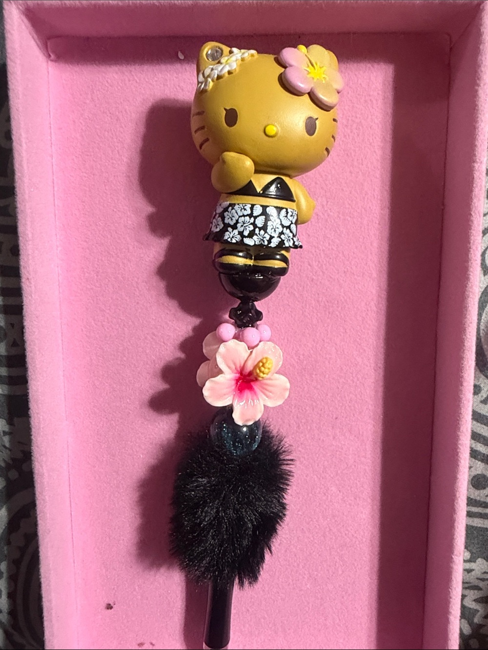 HK vacation series beaded pen.